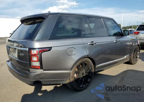 2016 Land Rover Range Rover Hse z USA, uszkodzony, nr VIN SALGS2PF3GA317640